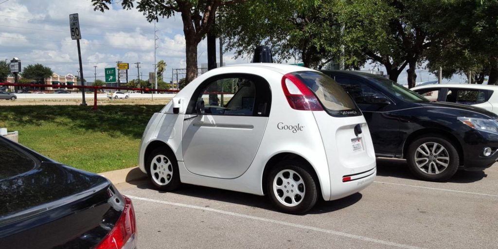 автомобили Google 
