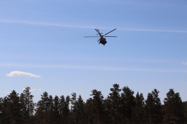 Авиация МЧС России задействована для переброски пожарных-десантников на природные пожары 