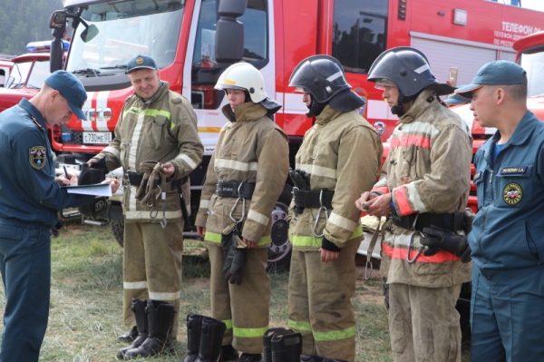 В Бурятии прошёл ежегодный смотр-конкурс по пожарно-строевой подготовке на призы В.А. Тарасова 