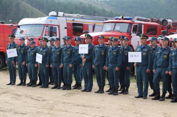 В Бурятии прошёл ежегодный смотр-конкурс по пожарно-строевой подготовке на призы В.А. Тарасова 