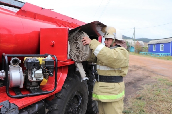 В Бурятии выбрали лучшую добровольную пожарную команду 
