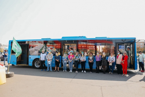 Первые автобусы большой вместимости поступили в парк общественного транспорта Улан-Удэ