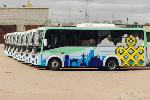 В Улан-Удэ презентовали первые девять из 138 закупаемых автобусов