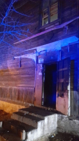 Огнеборцы ликвидировали пожар в нежилом доме 