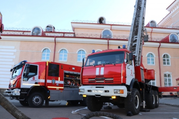 В Русском драматическом театре проведено пожарно-тактическое учение 