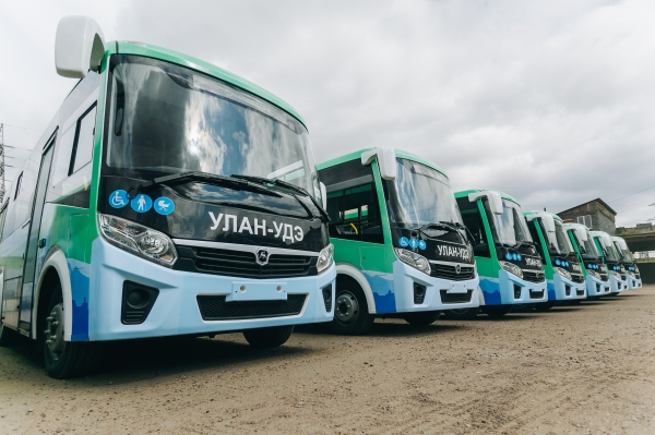 В Улан-Удэ прибыла четвертая партия автобусов по БКД в рамках совместного проекта ВЭБ.РФ и ГТЛК 