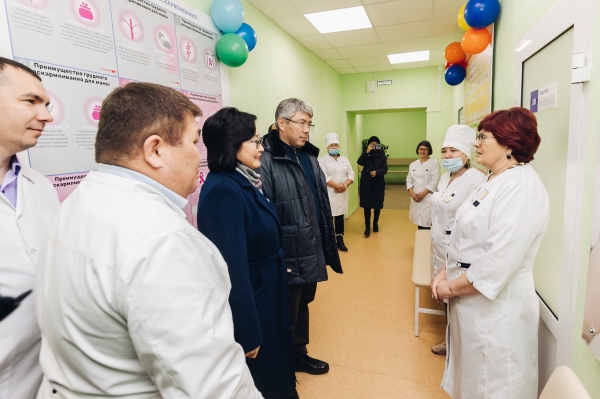 В райцентре Джидинского района открыли детскую поликлинику после капитального ремонта 
