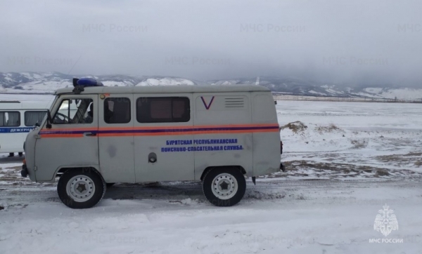 В Селенгинском районе зарегистрирован провал автомобиля под лед 