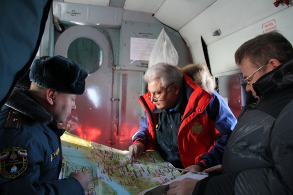 Начальник Сибирского регионального центра МЧС России Владимир Светельский совершил авиапатрулирование в Бурятии   
