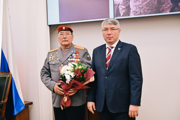 В Бурятии наградили государственными наградами России и Республики Бурятия