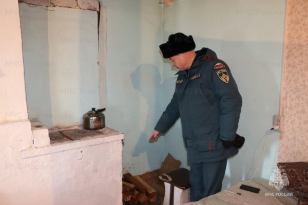 В Заиграевском районе устанавливают пожарные извещатели 