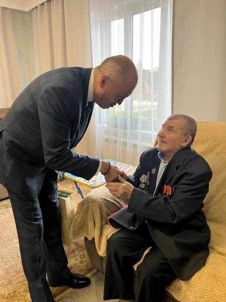 Ветеран из Бурятии отмечает 100-летний юбилей  