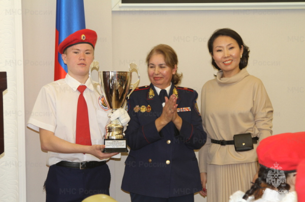 Дружина юных пожарных из Еравнинского района стала победителем Всероссийского смотра-конкурса 