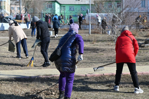 35 тысяч улан-удэнцев приняли участие в месячнике чистоты 