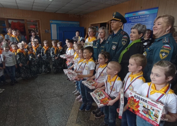 Дошкольники Улан-Удэ состязались в квесте на знание правил пожарной безопасности 