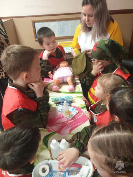 Дошкольники Улан-Удэ состязались в квесте на знание правил пожарной безопасности 