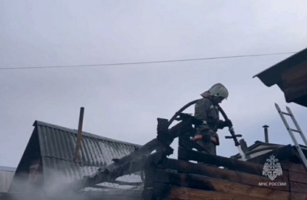В Еравнинский районе в результате пожара в частном доме погиб мужчина 