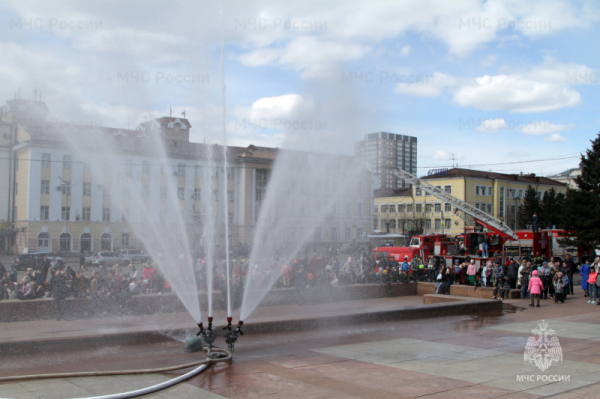 В Бурятии отметили День пожарной охраны России 