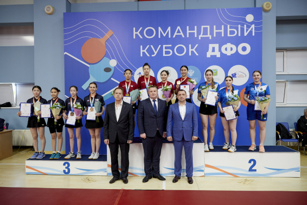 Команда из Бурятии стала призером первого тура Кубка Дальнего Востока по настольному теннису