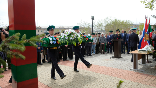 В Бурятии прошел митинг в честь 105-летия пограничной охраны России