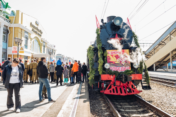 В Улан-Удэ прибыл «Поезд Победы»  