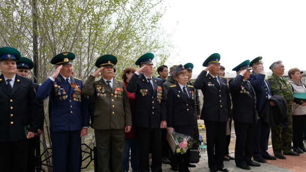В Бурятии прошел митинг в честь 105-летия пограничной охраны России
