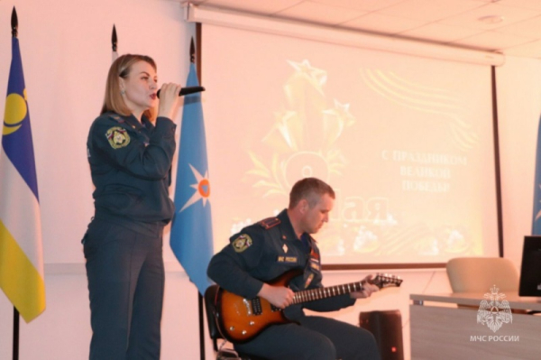 В Главном управлении МЧС России по Республике Бурятия состоялось торжественное мероприятие, посвящённое Дню Победы 