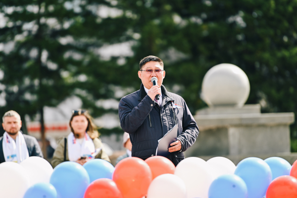 Первомайский митинг в поддержку специальной военной операции состоялся в Улан-Удэ