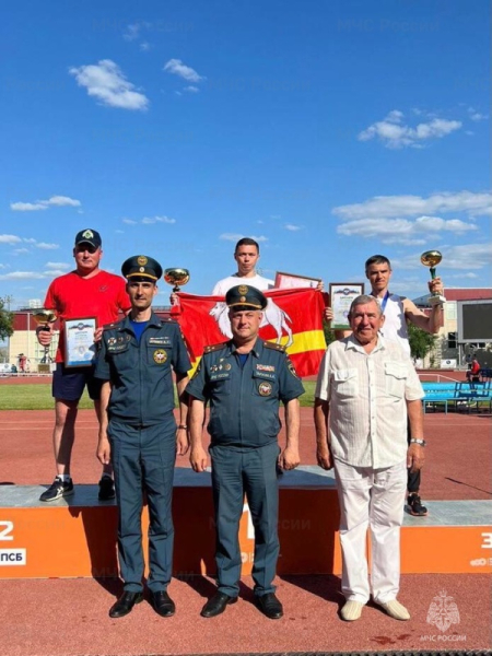 Сборная команда ДФО стала третьей на Чемпионате МЧС России 