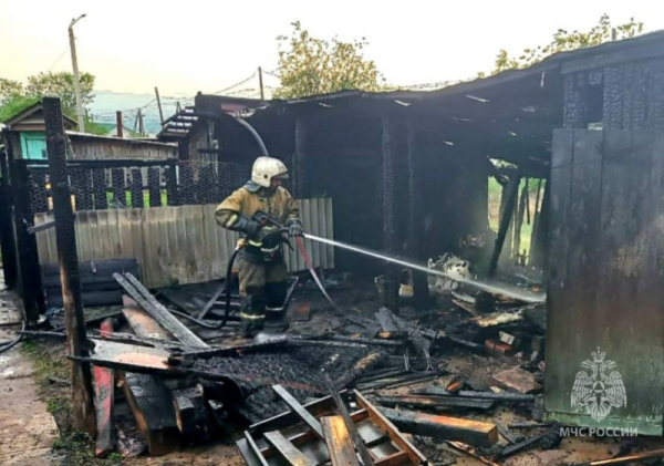 В Бурятии за минувшие сутки ликвидировано 6 пожаров, 1 человек пострадал 