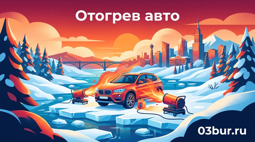 отогрев авто