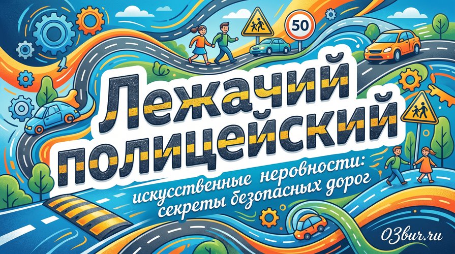 Лежачий полицейский