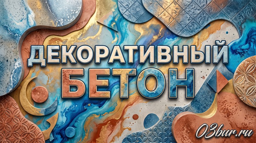 декоративный бетон