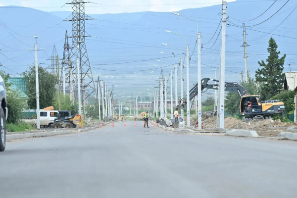 В Гусиноозерске продолжается реконструкция дорожной сети в рамках нацпроекта &laquo;Инфраструктура для жизни&raquo;