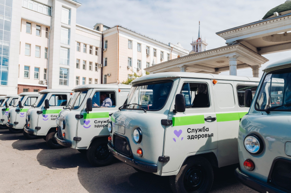 Больницы Бурятии получили 26 новых автомобилей УАЗ Больницы Бурятии получили 26 новых автомобилей УАЗ