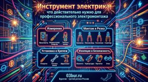 инструмент электрика