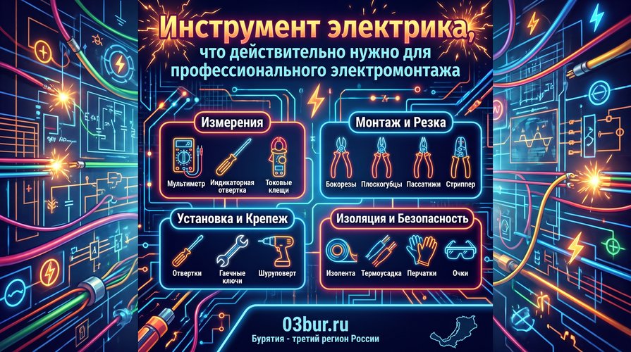инструмент электрика
