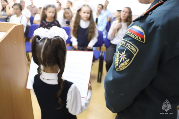 Праздник для первоклассников в стенах музея истории пожарной охраны 