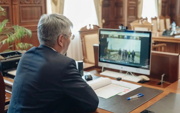 В Бурятии запустили производство асфальта и открыли движение на обновленной региональной трассе, ведущей в Монголию