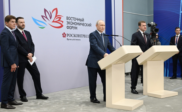 Владимир Путин дал старт строительству Второго Северомуйского тоннеля на БАМе
