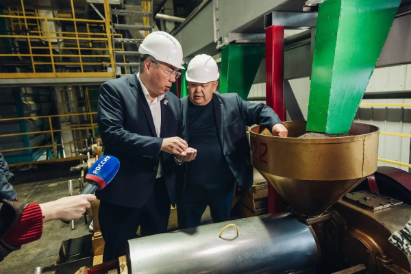 Масличный завод в Улан-Удэ открыл 2 очередь строительства Масличный завод в Улан-Удэ открыл 2 очередь строительства